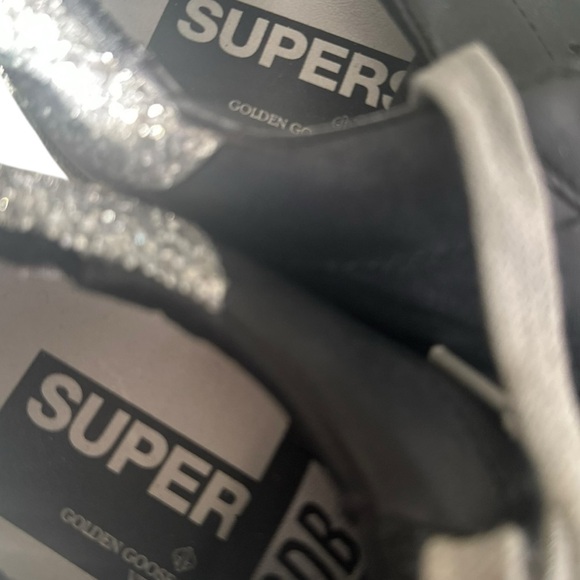 Golden Goose womens BLK Mauve Silver‎ Sneakers 8 - Picture 2 of 7